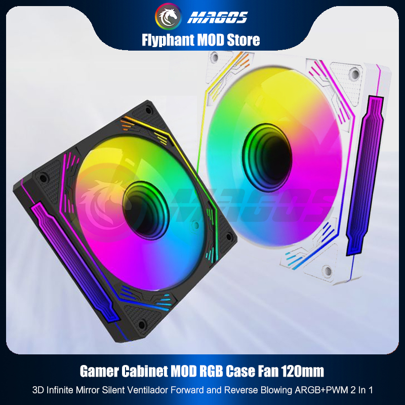 12CM RGB 팬 버브 인피니티 미러 GEN.3 Pr - Fly Line 리뷰 및 가격