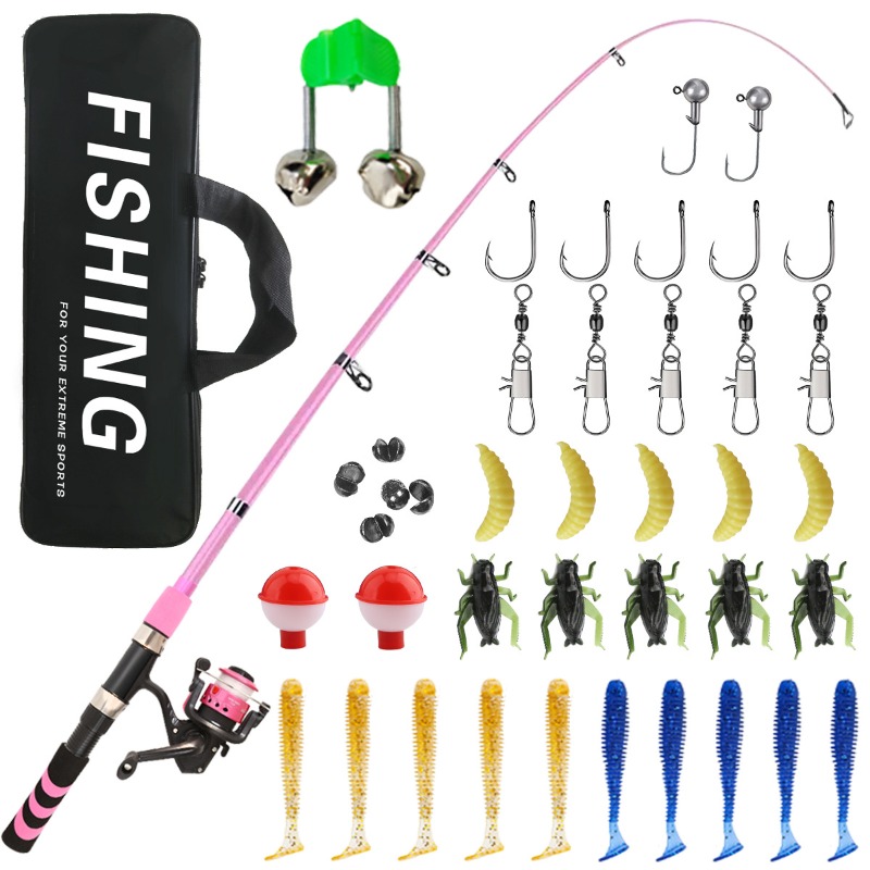 어린이 성인 초보자 낚싯대 콤보 세트 바닷물 민물용 키 - Fishing Line Spooler 리뷰 및 가격