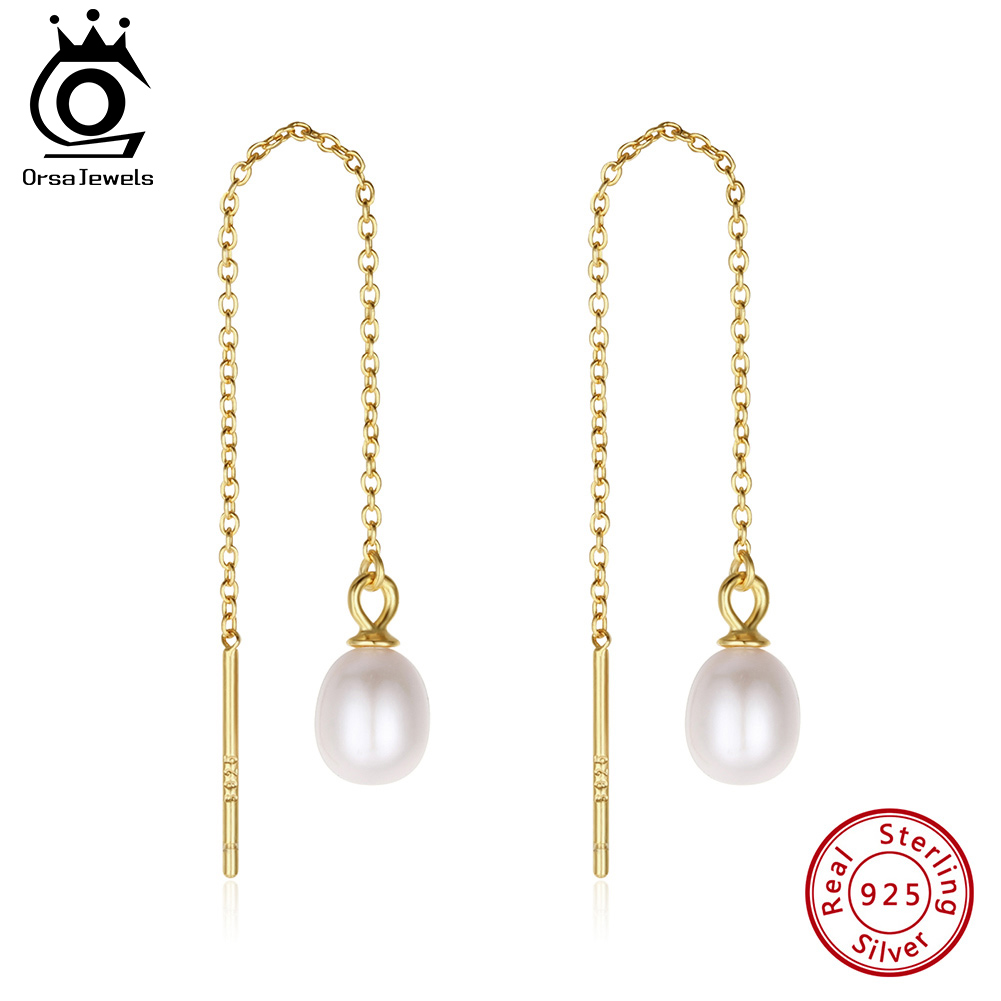 ORSA JEWELS 절묘한 14k 골드 진주 술 드롭 - Freshwater Line 리뷰 및 가격